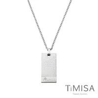 在飛比找momo購物網優惠-【TiMISA】宣言-M號 純鈦項鍊(H)