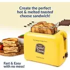 Nostalgia GCT2 Deluxe Grilled Cheese Sandwich Toaster with Extra Wide Slots,