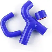 Rynplex Air Intake Silicone Intake Hose Pipe Kit, for Subaru, for Impreza WRX STI GDB GDA EJ20 2.0L Turbo Vers 7/8/9 2000-2008 Car Air Intake Hose(BLACK Blue)