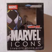 MARVEL ICONS SYMBIOTE SPIDER-MAN BUST DIAMOND SELECT SEALED RARE