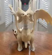 POKEMON Reshiram VINYL ACTION FIGURE Kaiju Sofubi Nintendo TAKARA TOMY Japan TAG