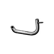 Superspares Lower Radiator Hose 24 x 430mm for Morris 1100 MK1 2 3 1.1L OHV 8V