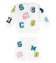[Stella McCartney Kids] Stella McCartney Kids Cotton fleece tracksuit Y 6 white