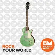 Epiphone Les Paul Standard 50s Figured Top Electric Guitar Seafoam Green