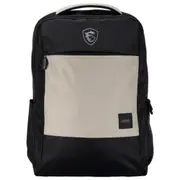 MSI Essential Backpack II – 15.6" Laptop Bag, Black, Stealth Trooper Design