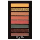 BYS Women's 8-Piece Eye Shadow Palette, Easy Blendable Eye Pigments, Jungle Rock