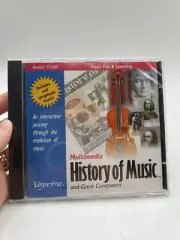 History Of Music & Great Composers Windows PC CD-Rom Sealed