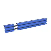 Router Table Fence Professional Aluminum 75 Type Blue Router Table Accessory