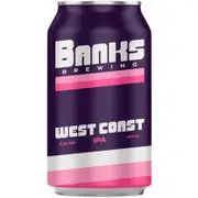 Banks West Coast IPA Can 355mL