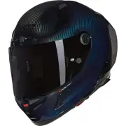 X-804 RS Liquido 328 Liquid Blue Glossy Full Face Helmet
