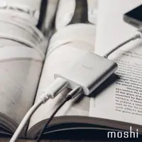 在飛比找PChome24h購物優惠-Moshi USB-C 音樂/充電二合一轉接器