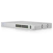 Ubiquiti UniFi Switch US-24-250W 24-Port Gigabit Managed PoE+ Switch with 24 x