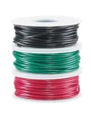 Wire Works A220790GN Hook-up Wire Stranded 1 Conductor 22 Guage 90' Green