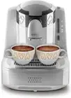 OK002W Automatic Turkish Coffee Machine, Plastic, 710 W, 800 Milliliters, White