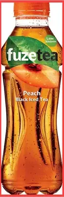 Peach Flavoured Black Iced Tea Multipack Bottles 12 X 500Ml