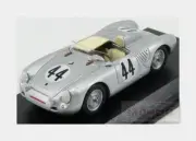 1:43 BEST Porsche 550Rs Spider #44 12H Sebring 1957 Bunker Wallace Silver BE9722