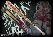 DC JUSTICE LEAGUE BATMAN Harley Quinn Baseball Bat 1:1 life PROP REPLICA Statue