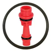 Clack Injector - V3010 1D- Red - Includes Injector Cap O-Ring Seal