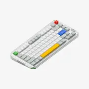 NuPhy Kick75 Hybrid-Profile Custom Wireless Mechanical Keyboard Low-Profile NuPhy IO Firmware - Brown Nano Switch [KBNPKICK75BWNANO]
