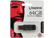 Kingston Data Traveler 64GB USB 3.1/3.0/2.0 Flash Drive 64GB