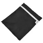Fire Pit Cover Round Black Waterproof Dustproof Polyester Fiber Firepit KF