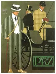 Marque PKZ 1908 art poster home accent wall decor ideas