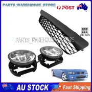 Fog Light Lamp + Lower Bumper Mesh Grille For Ford Falcon BA XR6 XR8 (for: Ford)