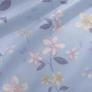 鴻宇 七件式雙人加大兩用被床罩組 艾菈花園 美國棉授權品牌 台灣製2250FY-6X6.2
