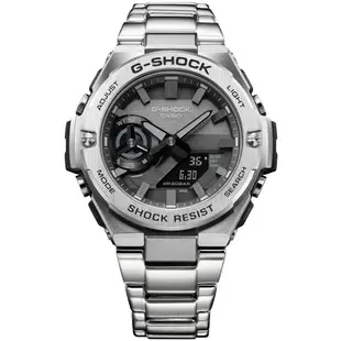 CASIO 卡西歐 G-SHOCK 太陽能 碳核心防護藍牙雙顯手錶 送禮推薦 GST-B500D-1A1