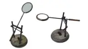 Vintage Style Desktop Magnifying Glass for Reading Book Adjustable Magnifying