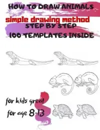 在飛比找博客來優惠-HOW TO DRAW ANIMALS simple dra