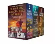 Stormlight Archive Boxed Set I by Brandon Sanderson - Books 1-3 Fantasy Series