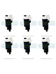 6 x Transgold Fuel Filter fits Mazda 323 Astina 2.0 BJ SP20 (BJ10, BJFW) (for: Mazda)