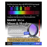 Baader 1.25" Neodymium Moon & Skyglow Filter with IR Cut # FMS-1 # 2458305A