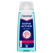 Clearasil Ultra Rapid Action Gel Wash 200mL