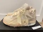 New Jordan Retro 4 Off White Sail Size 9W thunder bred cement cool og 88 1 3 11