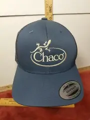 Chaco Trucker Hat Logo Navy Blue Snapback Adjustable Mesh Mast General Store Cap
