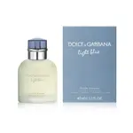 DOLCE & GABBANA 淺藍男性淡香水100ML/TESTER