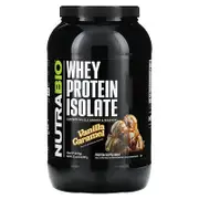 NutraBio, Whey Protein Isolate, Vanilla Caramel, 2 lb (907 g)