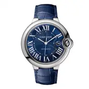 New Cartier Ballon Bleu Stainless Steel Automatic 42 mm Blue Watch WSBB0027