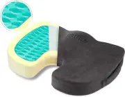 Gel Seat Cushion for Long Sitting,Office Chair Cushion for Tailbone Pain Relief,