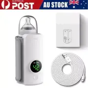 Portable Baby Bottle Warmer Temperature Control Fast Heating Baby Milk Heater