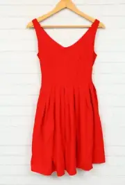 Princess Highway women's red sleeveless New Prudence frock dress new w/ tags 8