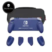 Skull & Co. GripCase Lite Bundle for Switch Lite (with MaxCarry Case Lite) - Blue