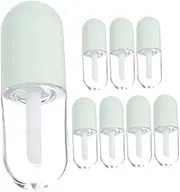 Healeved 8Pcs Lip Gloss Tubes Empty Lip Oil Containers for Travel Refillable Lip Glaze Bottles Lip Gloss Storage for Makeup