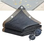 Breadom Rectangle Pool Covers for Inground Pools, Cuttable Swimming Pool Leaf Net Cover, Protective Fine Mesh with 3m-10m Rope (5m*10m)