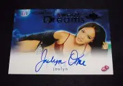 2017 Benchwarmer JASLYN OME Dreamgirls #24 SWEET DREAMS Blue Foil Auto/5 PLAYBOY