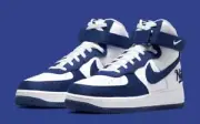 Nike Air Force 1 High '07 LV8 EMB Dodgers Blue Shoes Sneakers Mens Size US 13 ✅