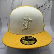 Essentials Fear Of God New Era MLB Cap Hat Wool Fitted 59Fifty Size 7 1/8