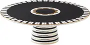 Maxwell & Williams Teas & C's Regency Footed Cake Stand 28cm Black Gift Boxed